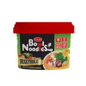 Pocas Bowl Noodles Vegetable flavor Soup