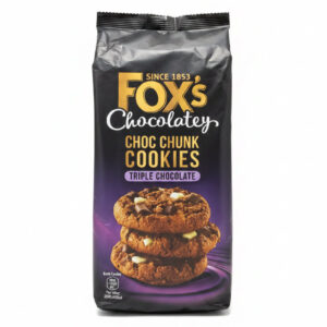 Fox's Chocolatey Choc Chunk Cookies - Triple Chocolate