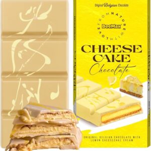 BeeMax Cheesecake Chocolate - Belgian Chocolate with Lemon Cheesecake Cream