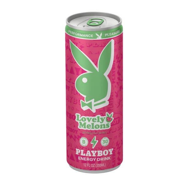 Playboy Energy Drink Lovely Melons Watermelon Flavor