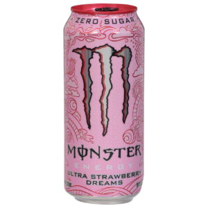 Monster Energy Zero Sugar - Ultra Strawberry Dreams Flavor